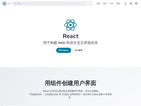 React