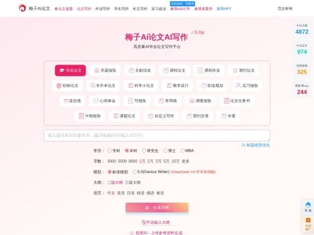 梅子Ai论文
